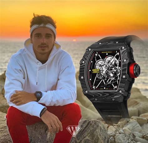 costo richard mille leclerc|charles leclerc meca 10.